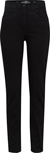 Raphaela by Brax Damen Laura New Authentic Denim Jeans, Black, 32W / 32 im Sale